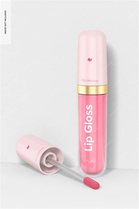 lip gloss mockup|lip balm mockup free.